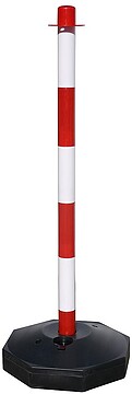 Poste Para Corrente Plástico 90 cm. Com Base