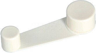 Topo Porta Com Retentor Cor Branco. Instalação Com Parafus...