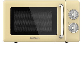 01708 Micro-ondas Cecotec Proclean 3110 retro amarelo 20L 70...