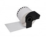 brother DK22212 - Etiquetas Genéricas de Tamanho Personalizado - Largura 62mm x 15,24 metros - Texto preto sobre fundo branco