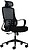 Oqonos Cherg 004 Cadeira de Escritório Ergonómica com Apoio de Cabeça Cervical Ajustável, Encosto em Malha Respirável, Pistão a Gás Classe 4, Suporte Lombar, Apoios de Braços Fixos, Assento Ergonómico Moldado e Rodas de Silicone - Preto OQ-CHERG004 - imagem 1