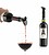 Innovagoods Wintopp Rolha Dispensador de Vinho 2 em 1 com Arejador - Multifunções - Fecho Hermético - Anti-gotejamento - Fácil de Limpar - 5x9.8x5cm - Cor Preto V0103769 - imagem 1