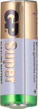 BATT-23A : : GP - Pilha 23A/ A23/ MN21/ GP23A/ / 8LR932 - Tensão 12 V - Alcalino - Capacidade nominal 53 mAh - Compatível com produtos do catálogo