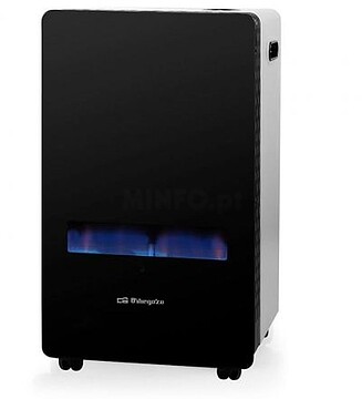 Estufa Orbegozo HBF 100 Chama Azul - Potência 3800W - Classe Energética A - Triplo Sistema de Segurança - Portátil e Eficiente