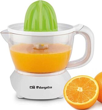 Orbegozo EP 2000 Extractor de Sumos Familiar - Potente e Versátil Extractor com Capacidade de 0,7 Litros - Rotação Bidireccional e Função Automática Ideal para Desfrutar de Sumos Naturais em Família