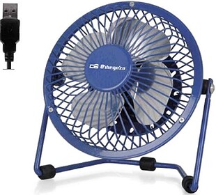 17937 : Mini Ventilador USB Orbegozo PW 1026/ Azul
