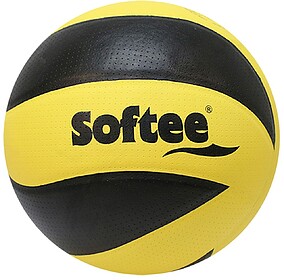 BOLA VOLEIBOL SOFTEE TORNADO - Amarelo/Preto VOLEIBOL