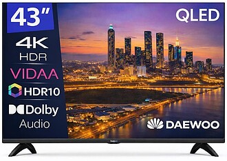 Tv daewoo 43 pulgadas qled 4k uhd - 43vb56qv - smart tv 43VB...