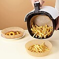 Papel para Air Fryer Redonda 160mm 50un Papel para Air Fryer Redonda 160mm 50un
