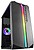 Caixa de Jogos Gaming Mars MC-S1 Compacta - Iluminação ARGB 12 Modos - Janela Lateral Completa - Arrefecimento Avançado - Compatível Micro-ATX/Mini-ITX - Cor Preta - imagem 1