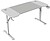 Mesa Mars Gaming Mgd Ergo 140 Regulável em Altura Tampo Branco 140x60 Chassi de Aço Tapete XXL MGDERGO140W - imagem 1