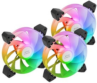 MF3AR: Pack 3 Ventiladores Invertidos Mars Gaming MF-3AR/ 12...