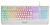 Teclado Gaming SemiMecânico Mars Gaming MK124/ Branco MK124WES - imagem 1