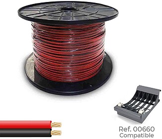 G-28931 : 28931 CABO PARALELO 2 X 1,5 MM² VERMELHO/PRETO 30...