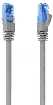 Aisens Cabo de Rede Latiguillo RJ45 Cat.6 UTP AWG26 CCA - 25cm - Cor Cinzento A135-0771
