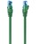Cabo de Rede Aisens RJ45 Cat.6 UTP AWG26 CCA - 25cm - Verde - imagem 1