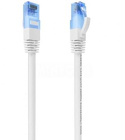 Cabo de Rede Aisens RJ45 Cat.6 UTP AWG26 CCA - 25cm - Branco