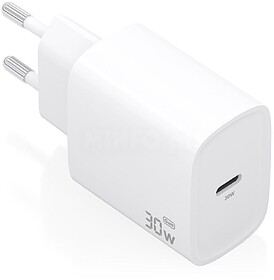 A110-0950 Carregador Aisens GaN 30W - USB-C PD3.0 - Tecnolog...