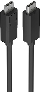 A149-1017 Cabo Aisens Displayport 1.4 Macho - 8K a 60Hz - Comprimento 1m - Tecnologia MST - Condutor CCS - Cor Preto