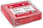 Pano Microfibra Terry 35x38cm 240g Vermelho Pack 5un Pano Microfibra Terry 35x38cm 240g Vermelho Pack 5un