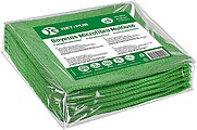 Pano Microfibra Terry 35x38cm 240g Verde Pack 5un Pano Microfibra Terry 35x38cm 240g Verde Pack 5un