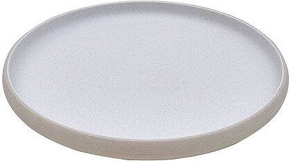 MELVAJ000025 : Prato 27x2.5cm Melamina Redondo MICHELIN SAND/WHITE 1un