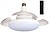Ventilador de Techo LED Aspas Retráctiles, E27, 18W 1900 lm, Ø40 cm, Blanco G-33072 - imagem 1