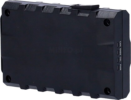 QL-GV355CEU : : Localizador de veículos LTE com CANbus e comp - LTE Cat 1 com backup 2G - Descarregar ficheiros DDD - Suporta a linha K para dados do tacógrafo - Suporta CANbus e DTC - Suporte BLE 5.2