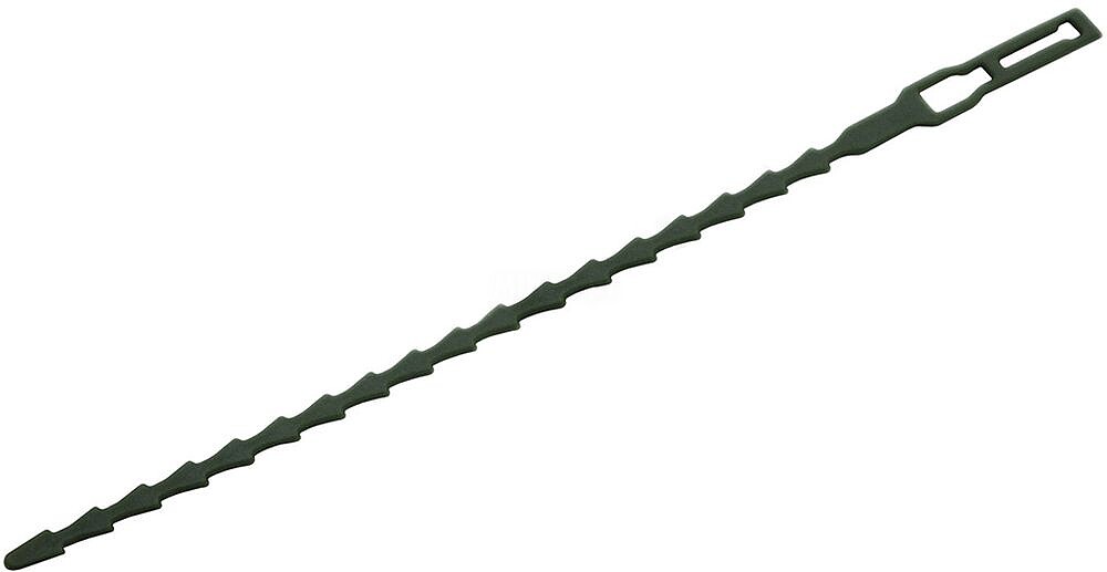Ataduras Reutilizáveis e Ajustáveis, Cor Verde, 17 cm, 40 un 70766