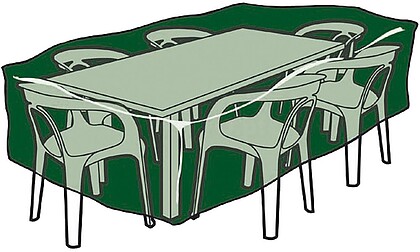 G-74684 : 74684 FUNDA DE PROTEÇÃO PARA MESA E CADEIRAS 225X143X90CM 240GR/M2