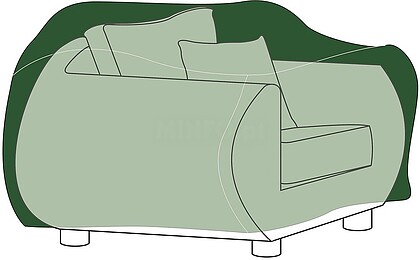 G-74798 : 74798 FUNDA PROTEÇÃO DE SOFÁ 130X90X70CM