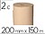 Papel secamanos bunzl greensource nature 2 capas celulosa reciclada kraft 200 mm x 150 mt paquete de 6 Papel secamanos bunzl greensource nature 2 capas celulosa reciclada kraft 200 mm x 150 mt paquete de 6 30787 - imagem 1