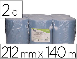 31123 : Papel secamanos bunzl greensource 2 capas celulosa r...
