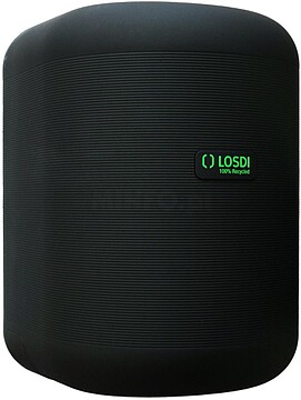 6821439 Dispensador Toalhas Rolo Ext Central EcoLuxe Losdi Preto Mat