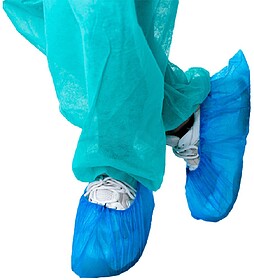 6301013 Cobre Sapatos PP Elástico Azul 25g 100un