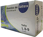 Luvas Latex c/Po Super Finas Tamanho (L) - (Pack 100un) 6841014