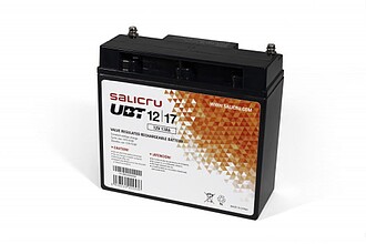 Bateria AGM Recarregável Salicru UBT 12/17 de 17 Ah/ 12 V