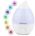 Orbegozo HU 2013 um Humidificador de Vapor Frio - Purifica o Ar - Regula a Humidade e Cuida a sua Pele - Luzes de Sete Cores para Relaxamento - Funcionamento Silencioso - Tanque de 1,3 L