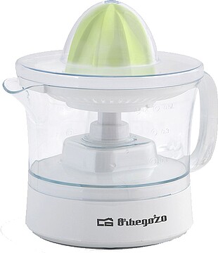 Exprimidor de Sumo Orbegozo EP 1510 Prático e Potente - Potência 25W - Capacidade 0.5L - Proteção de Aroma - Rotação Bidirecional - Acessórios Laváveis - Função Automática
