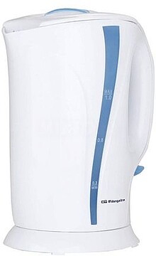 Orbegozo KT 5002 Aquecedor de Água de Alta Gama - Rápido - Preciso e Fácil de Usar - com Filtro Removível e Resistência Anti-Depósitos Minerais
