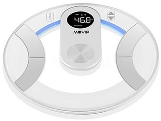 Balança de Banho Digital Muvip Design Redondo - Ecrã LCD -...