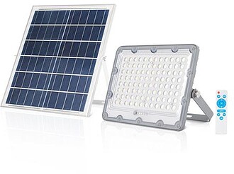 Foco Solar Elbat Led 50W - 1440LM - Luz Fria 6500K - Autonom...