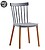 Pacote Muvip 2 Cadeiras Design D800 - Cor Cinzento MV0502 - imagem 1