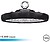 Lâmpada LED UFO de Tecto Elbat - Potência: 100W - Lumens: 15000 - Luz Fria: 6500K - CA 100-240V - Diâmetro: 24,9cm - Ângulo ajustável - Cor Preta EB0543 - imagem 1