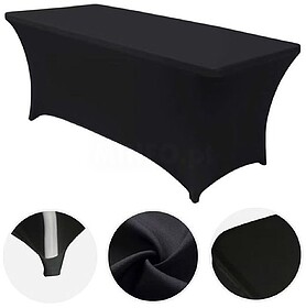 SunGarden Capa Para Mesa de Resina 180x74x74cm - Cor Negro S...