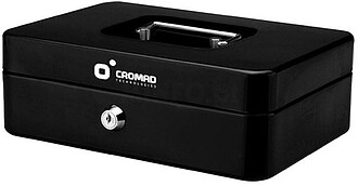 Cromad CR1225 Cofre Metálico - Fechadura de Chave - 5 Compa...