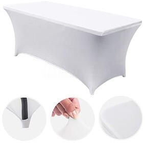 Sungarden Capa Para Mesa de Resina 240x74x74cm - Cor Branco ...