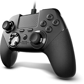NXKROMKSR : CONTROLLER KROM KAISER PC, PS3, PS4 USB PRETO