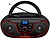 Rádio CD Daewoo DW3013/ 4W/ Vermelho - imagem 1