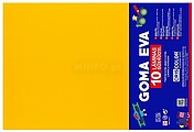 Placa de Goma EVA Amarelo 40x60cm 1un 06959
